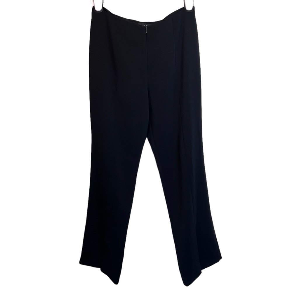 Yasi Fugal Black Slit in Front of Leg Dress Pants